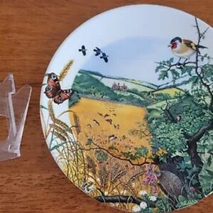 Wedgwood Country Panorama THE VILLAGE IN THE VALLEY Collector Plate Bradford COA